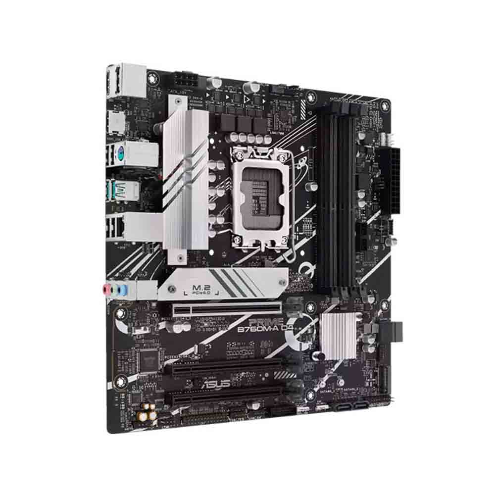 PLACA MADRE ASUS PRIME B760M-A DDR5 COMPATIBILIDAD CON DDR5 - 1
