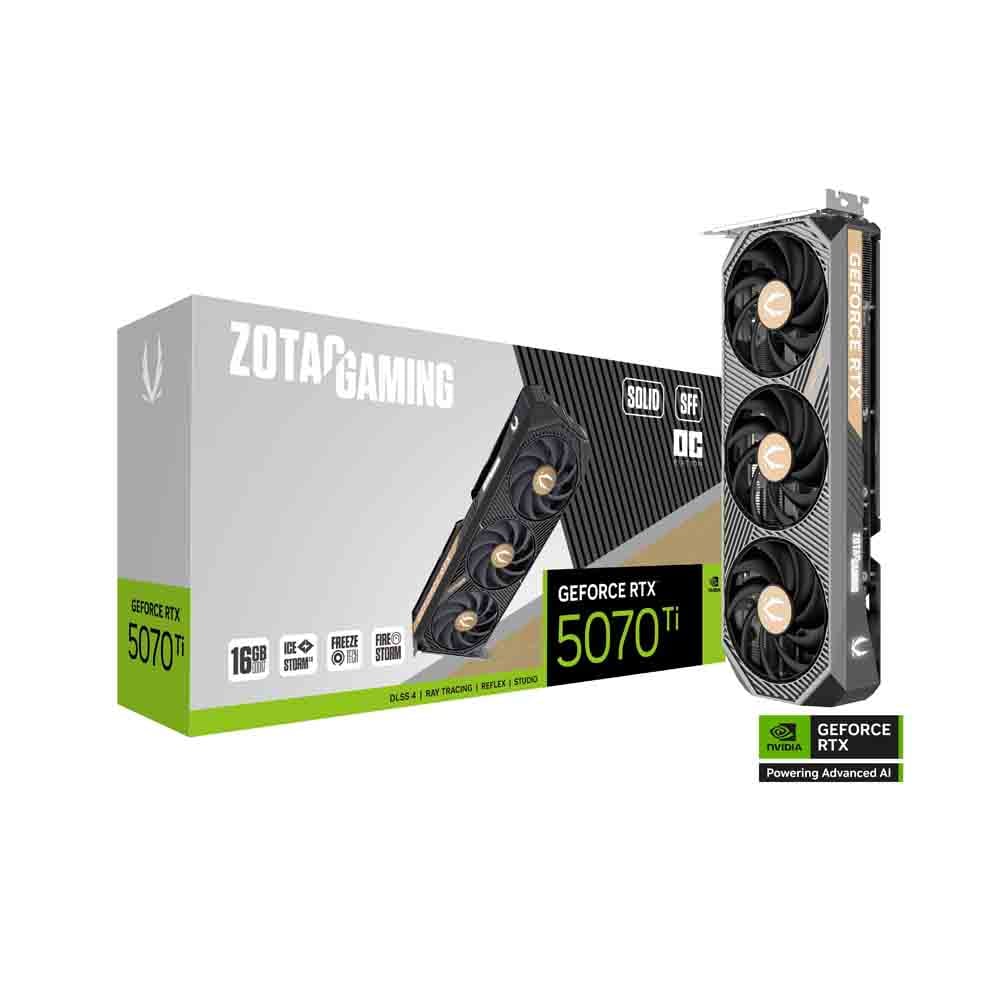 TARJETA GRÁFICA ZOTAC GAMING GEFORCE RTX 5070 TI 16 GB GDDR7 - 1