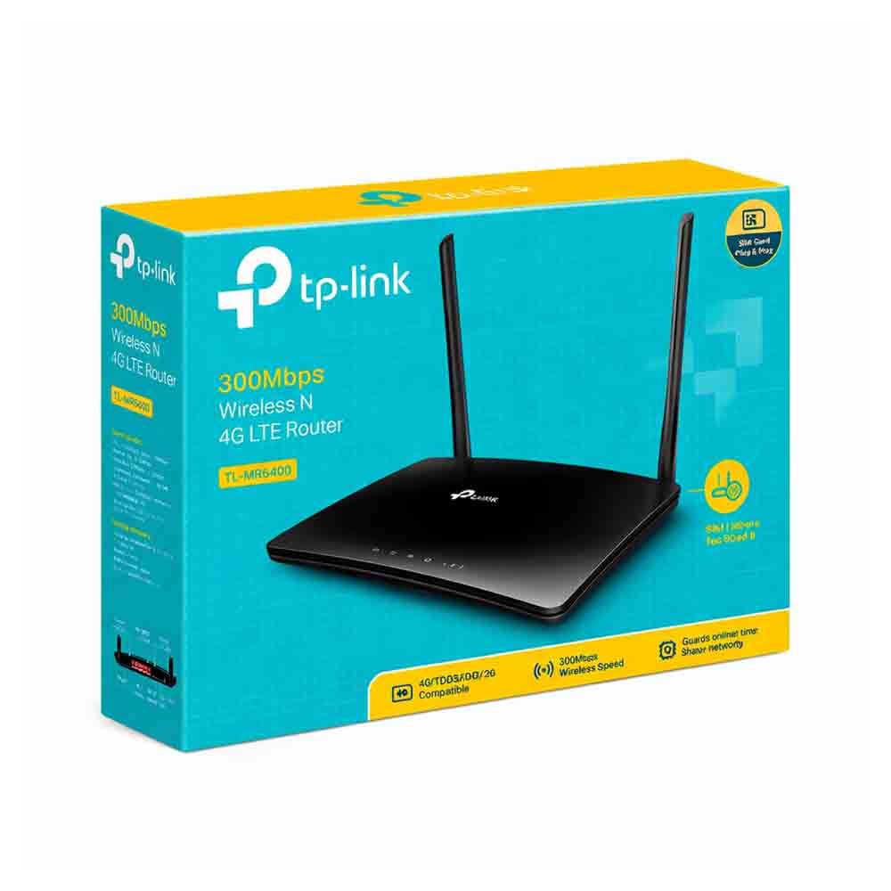 ROUTER TP-LINK TL-MR6400-APAC 4G LTE 300MBPS WIRELESS - 1