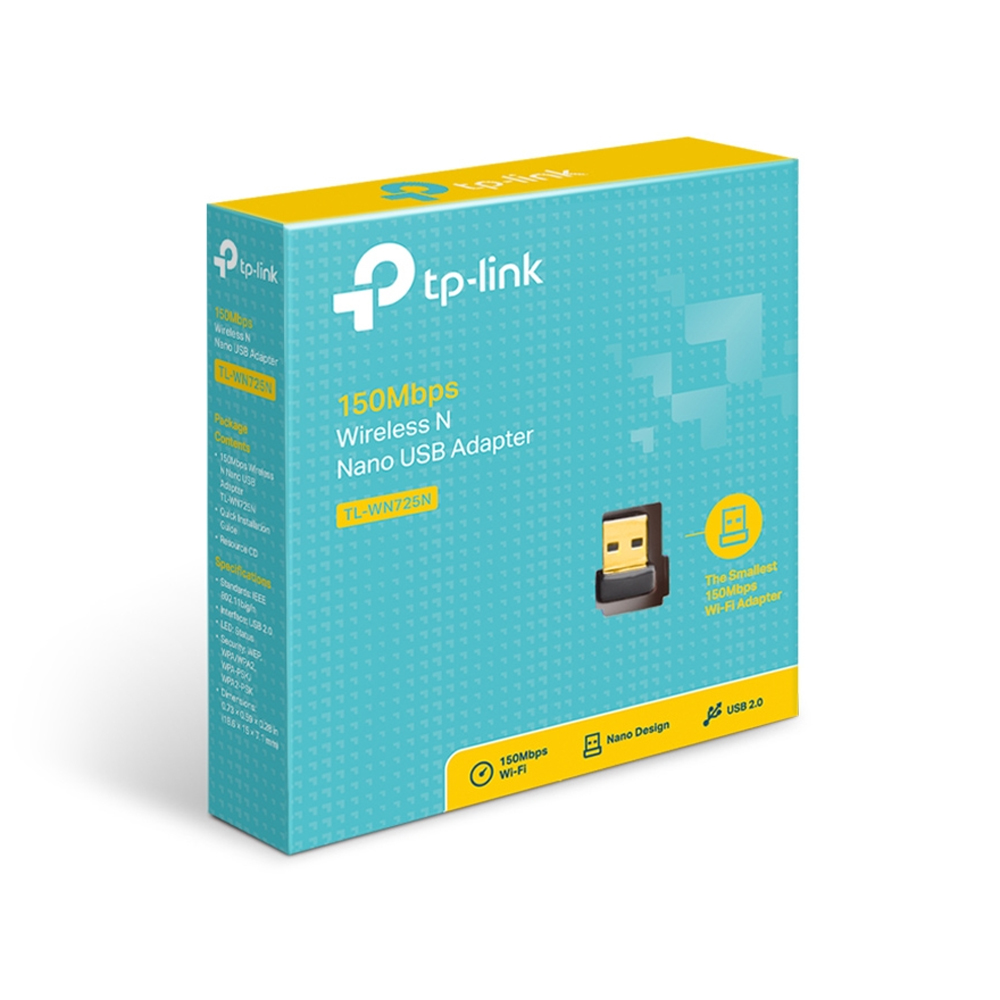 ADAPTADOR USB WIFI TP-LINK TL-WN725N 150MBPS - 1