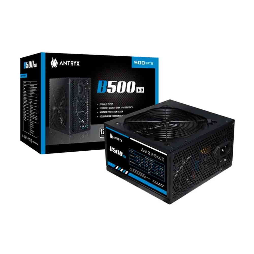 FUENTE DE PODER ANTRYX AP-B500V3 ATX 2.3 500W - 1