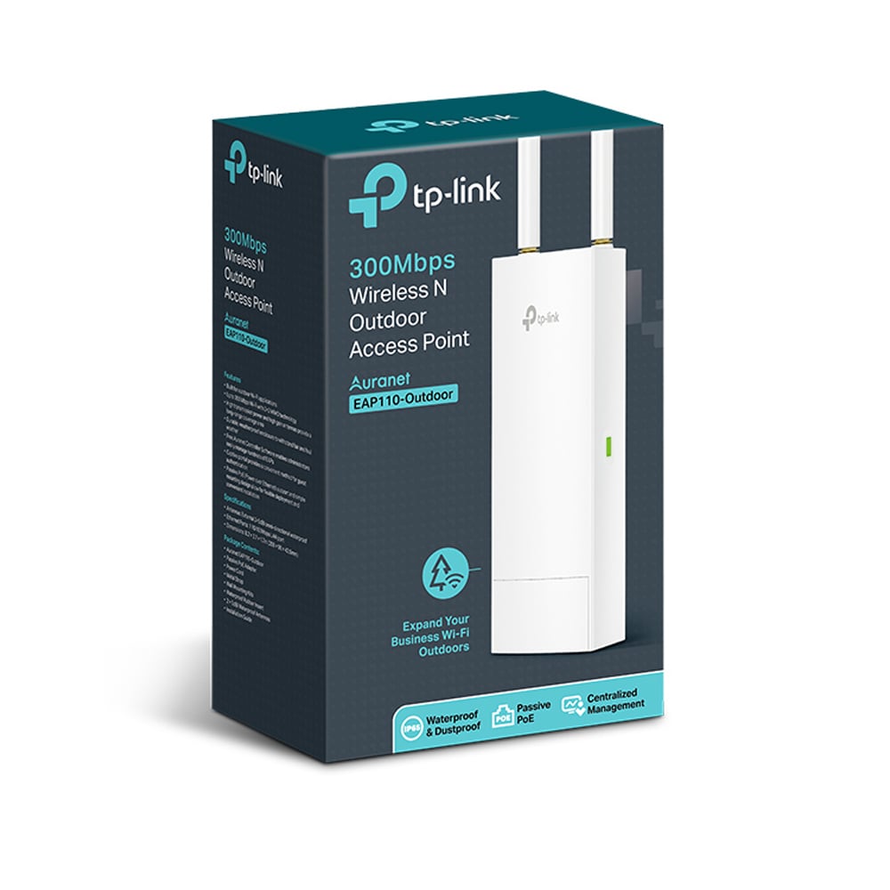 ACCESS POINT TP-LINK EAP110-OUTDOOR 300MBPS OMNIDIRECCIONAL - 1