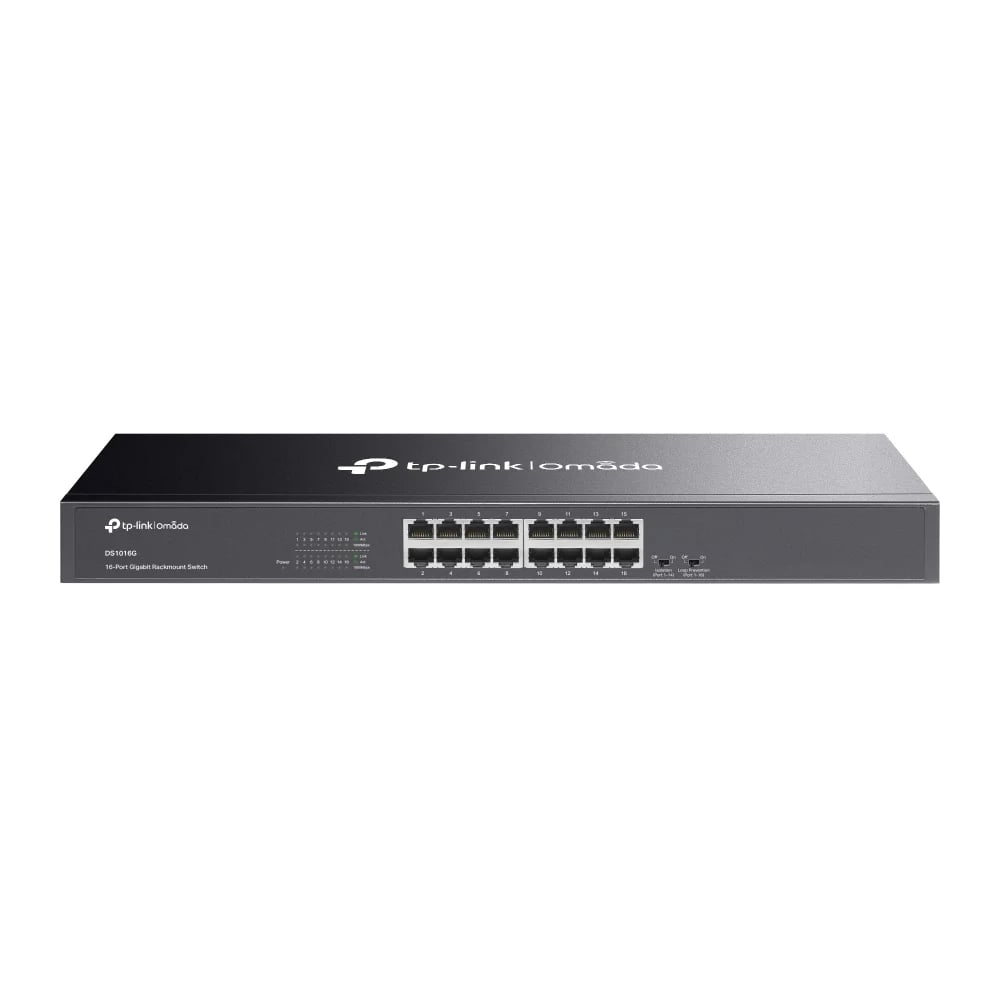 SWITCH TP-LINK DS1016G 16 PTS GIGA OMADA 16 PUERTOS - 1