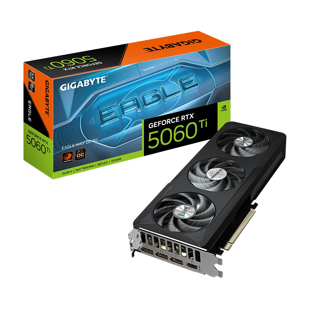 TARJETA DE VIDEO GIGABYTE GEFORCE RTX 5060 TI EAGLE MAX OC 8 GB - 1