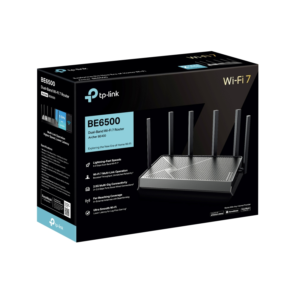 ROUTER TP-LINK ARCHER BE400 2.5GB WIFI 7 - 1