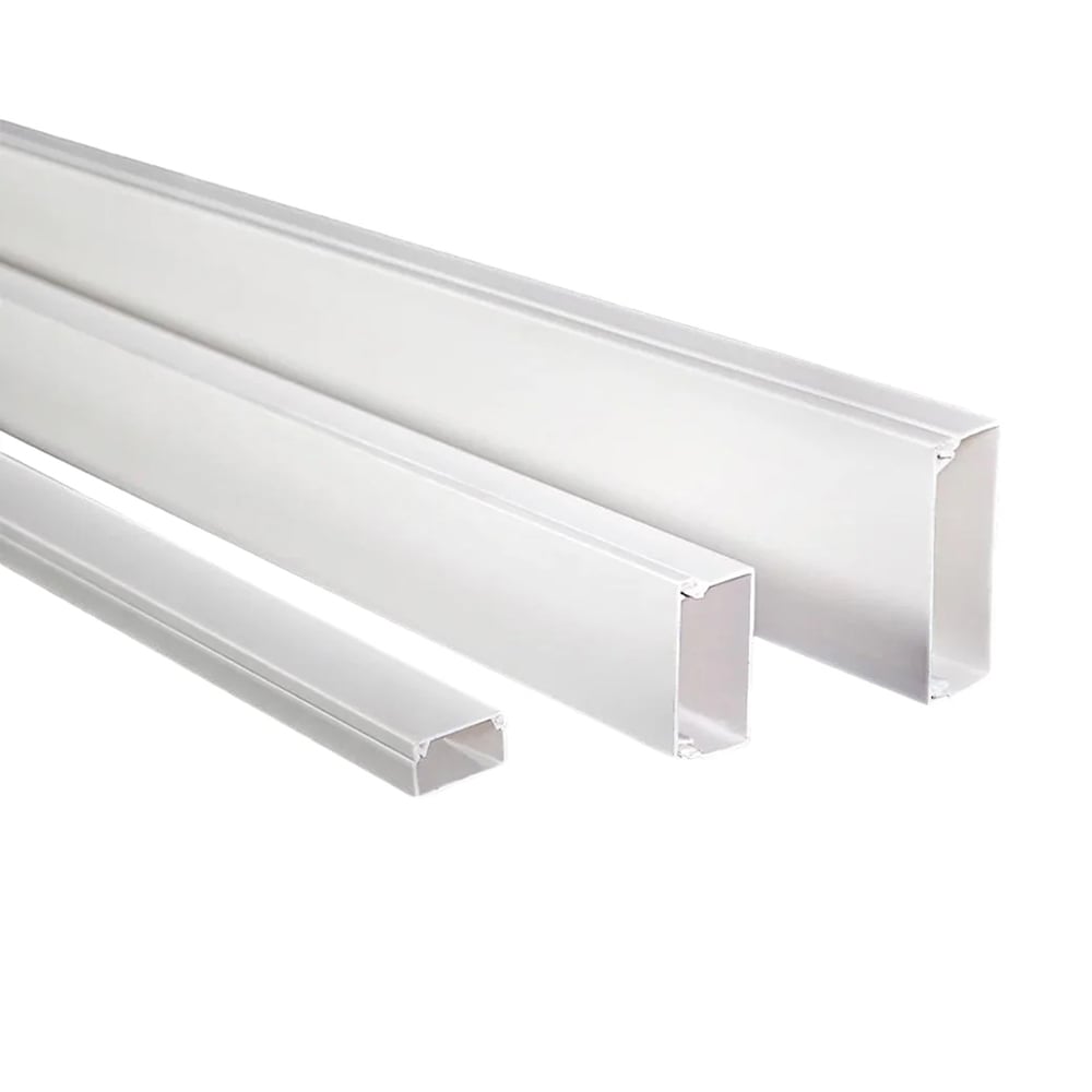 CANALETA SATRA 59X22 2MTS CONECTIVIDAD BLANCO - 1