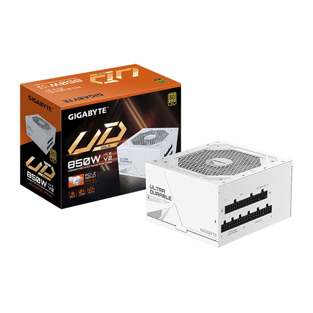 FUENTE GIGABYTE GP-UD850GM PG5 850W 80 PLUS GOLD EFICIENCIA ENERGÉTICA - 1