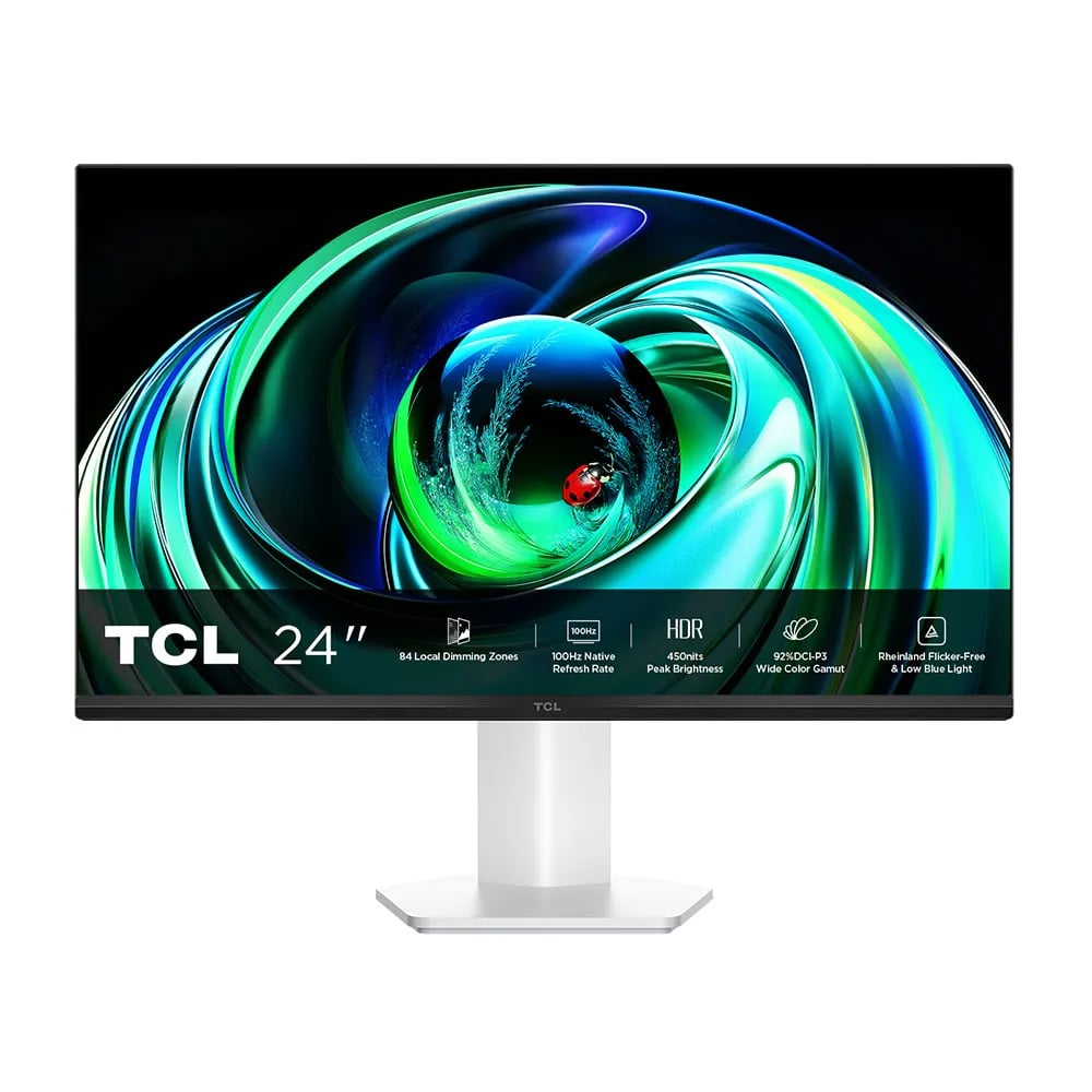 MONITOR 24 TCL 24G54 FHD MINILED 100HZ WHITE - 1