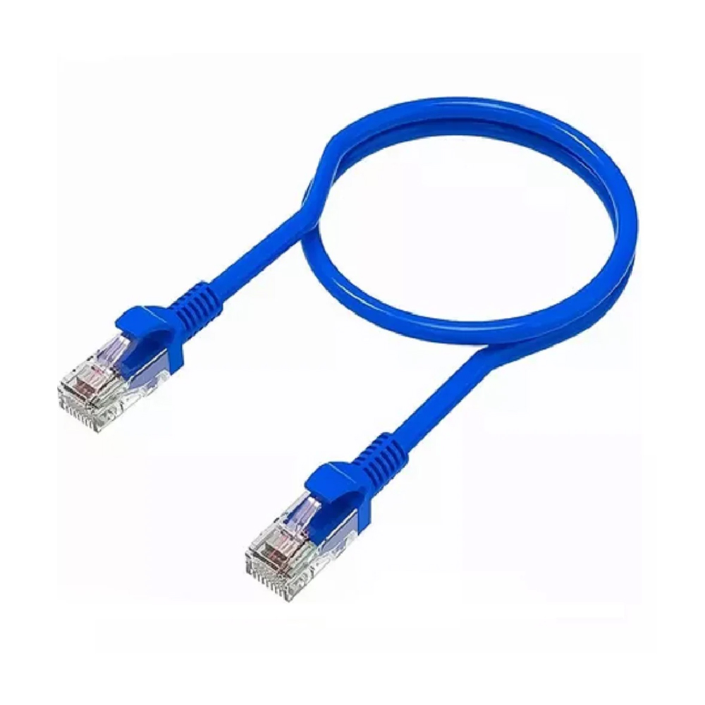 PATCH CORD SATRA CAT6 PCC6-1M-BLUE 1MT CONECTIVIDAD AZUL - 1