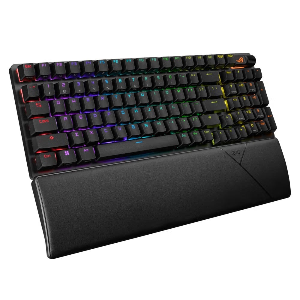 TECLADO GAMER ASUS ROG STRIX SCOPE II 96 WIRELESS  VELOCIDAD  COLOR BLACK - 1