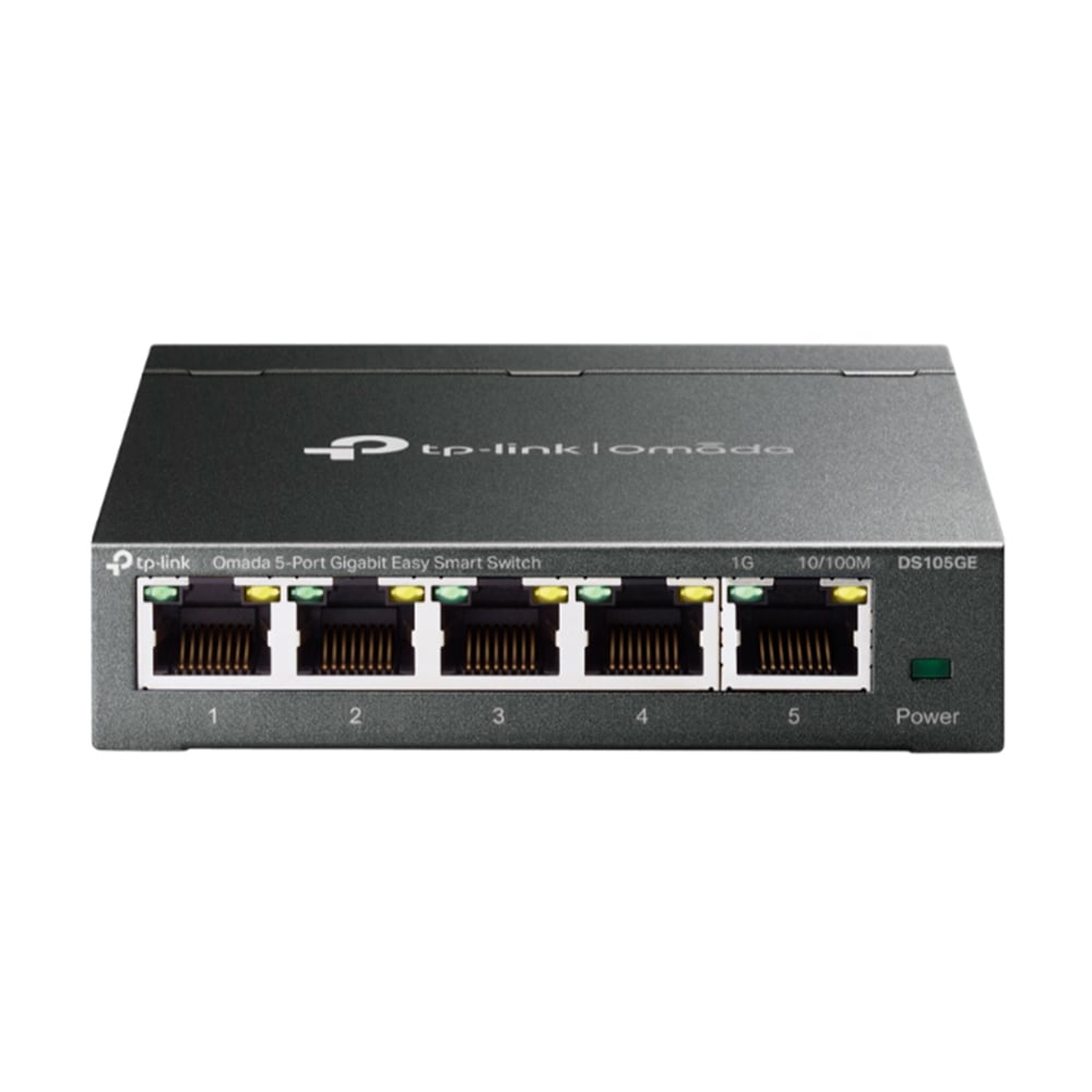 SWITCH TP-LINK DS105GE 5 PUERTOS GIGABIT OMADA CONECTIVIDAD - 1