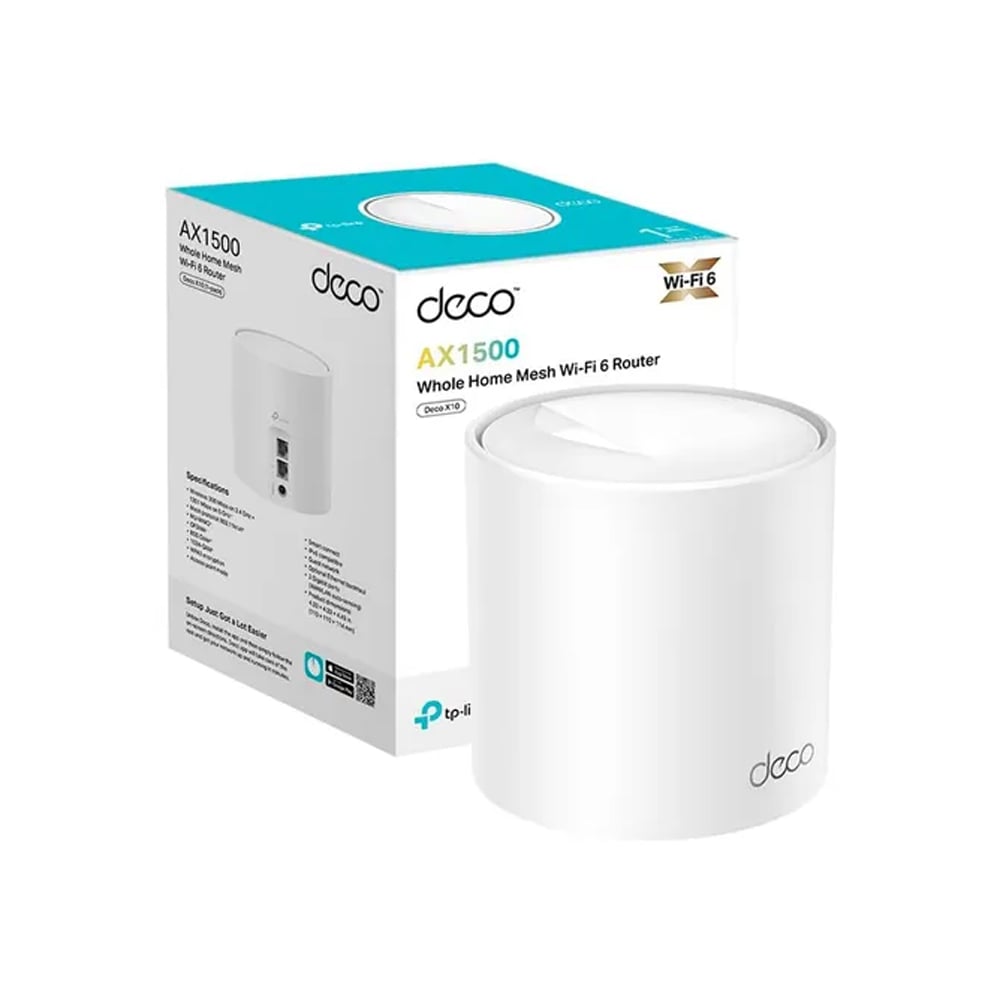 SISTEMA WIFI MESH TP-LINK DECO X10 AX1500 1500 MBPS - 1