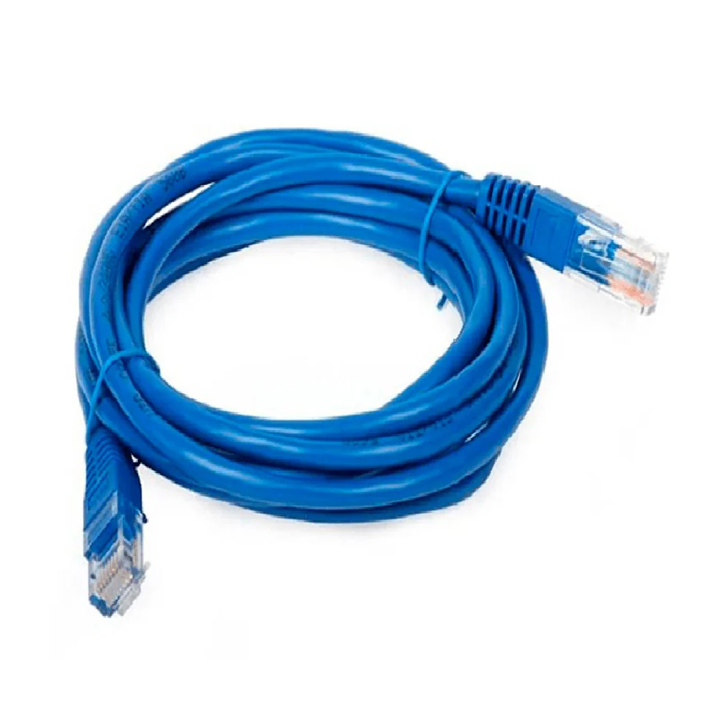 PATCH CORD SATRA CAT6 PCC6-2M-BLUE 2MTS CONECTIVIDAD AZUL - 1