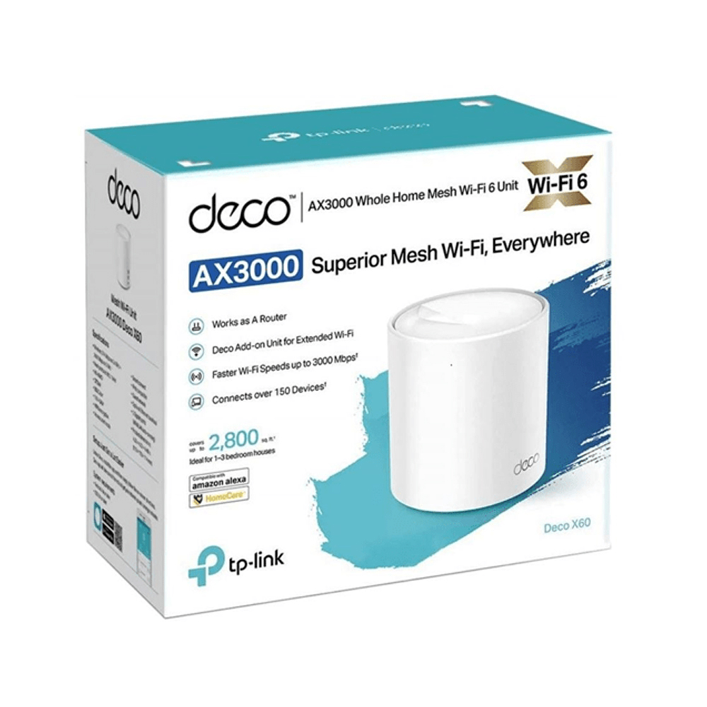 SISTEMA WIFI MESH TP-LINK DECO X60-1 AX5400 CONECTIVIDAD - 1