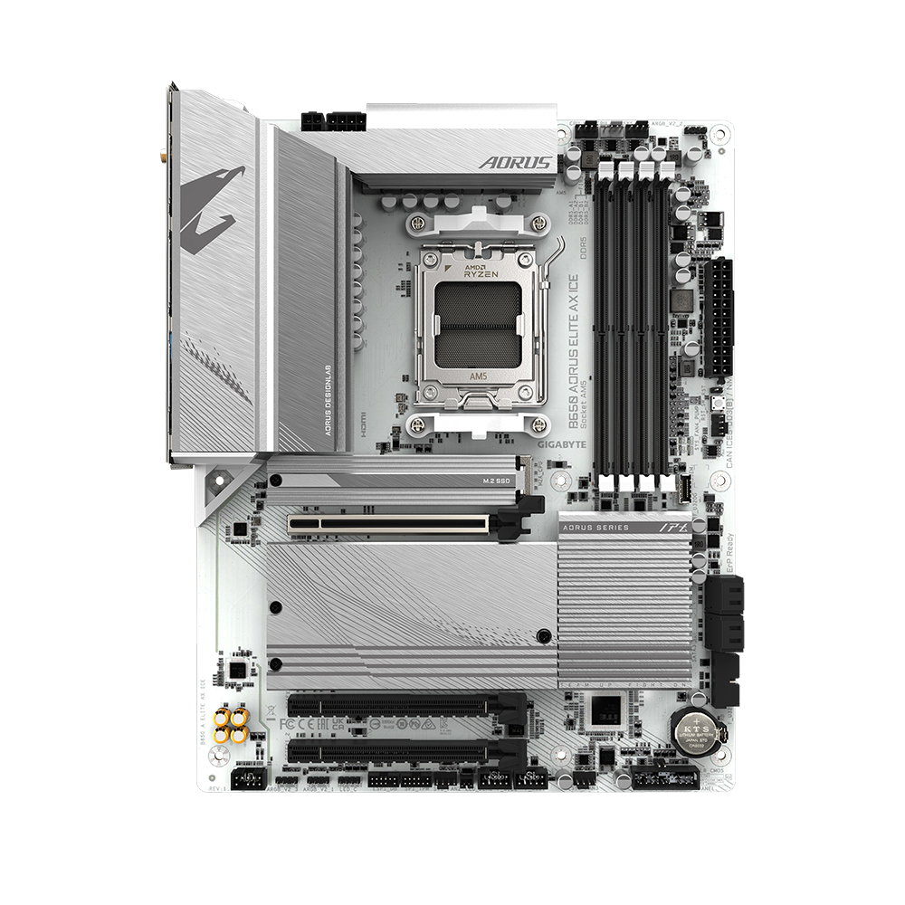 PLACA BASE GIGABYTE B650 AORUS ELITE AX DDR5 192GB HDMI CONECTIVIDAD - 1