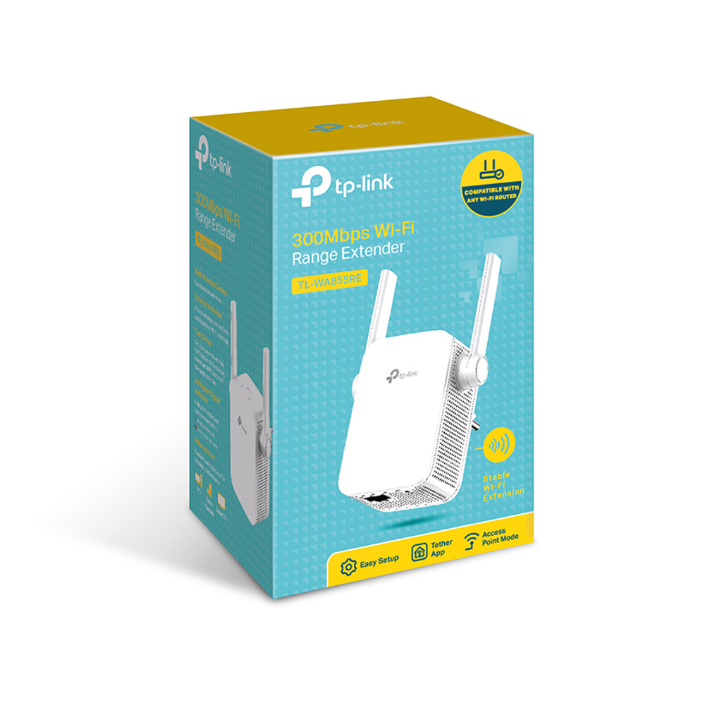 EXTENSOR WIFI TP-LINK TL-WA855RE 300MBPS 2 ANTENAS - 1