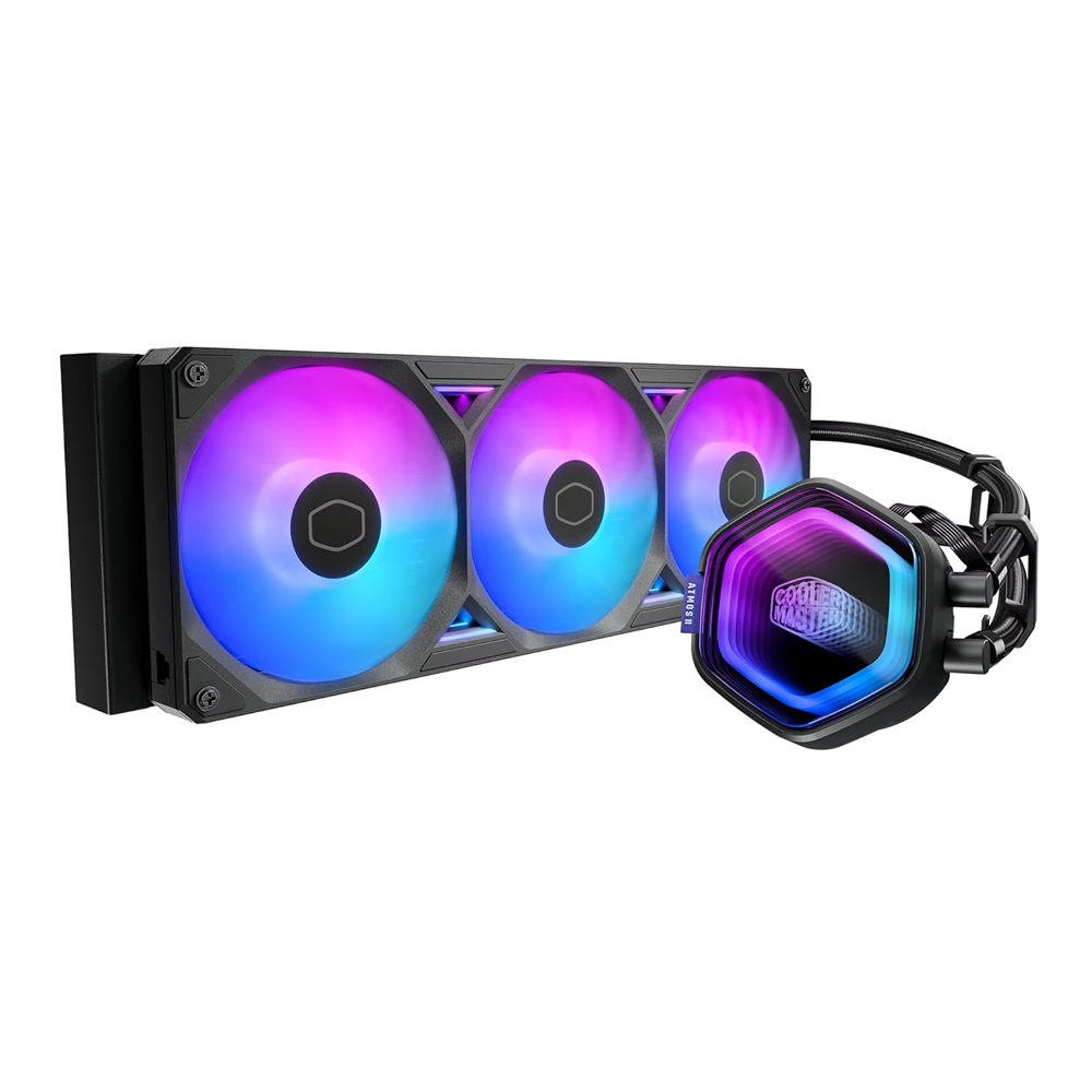 COOLER LÍQUIDO COOLER MASTER ML 360 ATMOS II LCD ARGB 360MM - 1