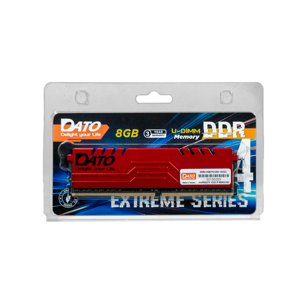 MEMORIA RAM DATO EXTREME DDR4 8GB 3200MHZ - 1