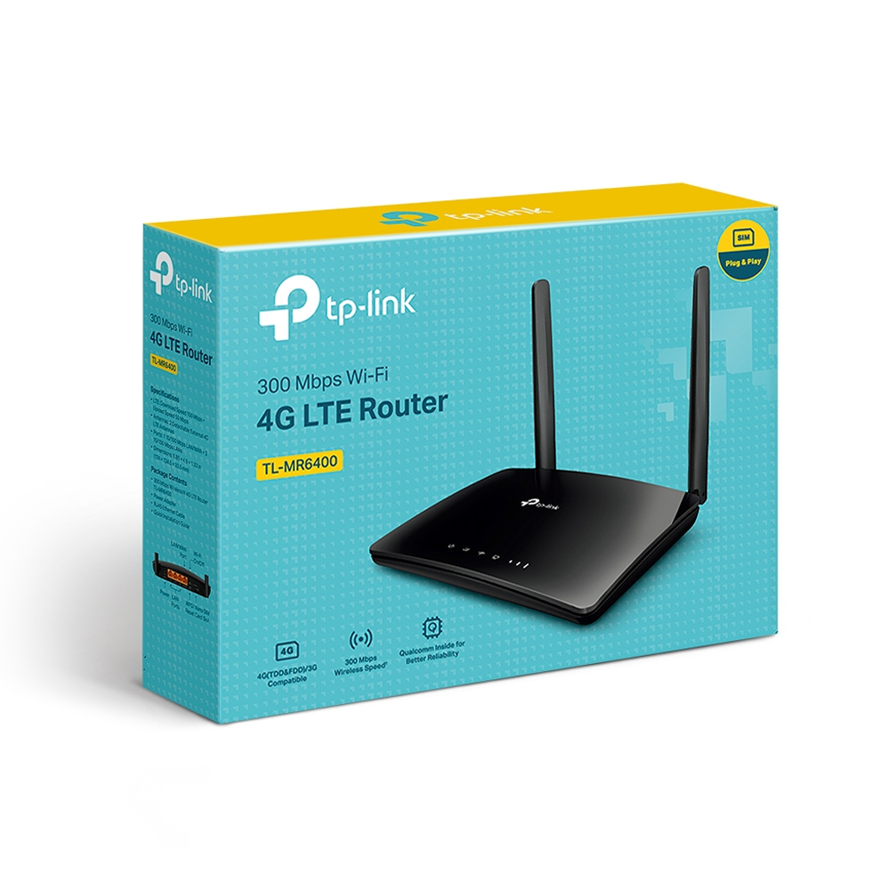 ROUTER TP-LINK TL-MR6400 300MBPS 4 PUERTOS - 1