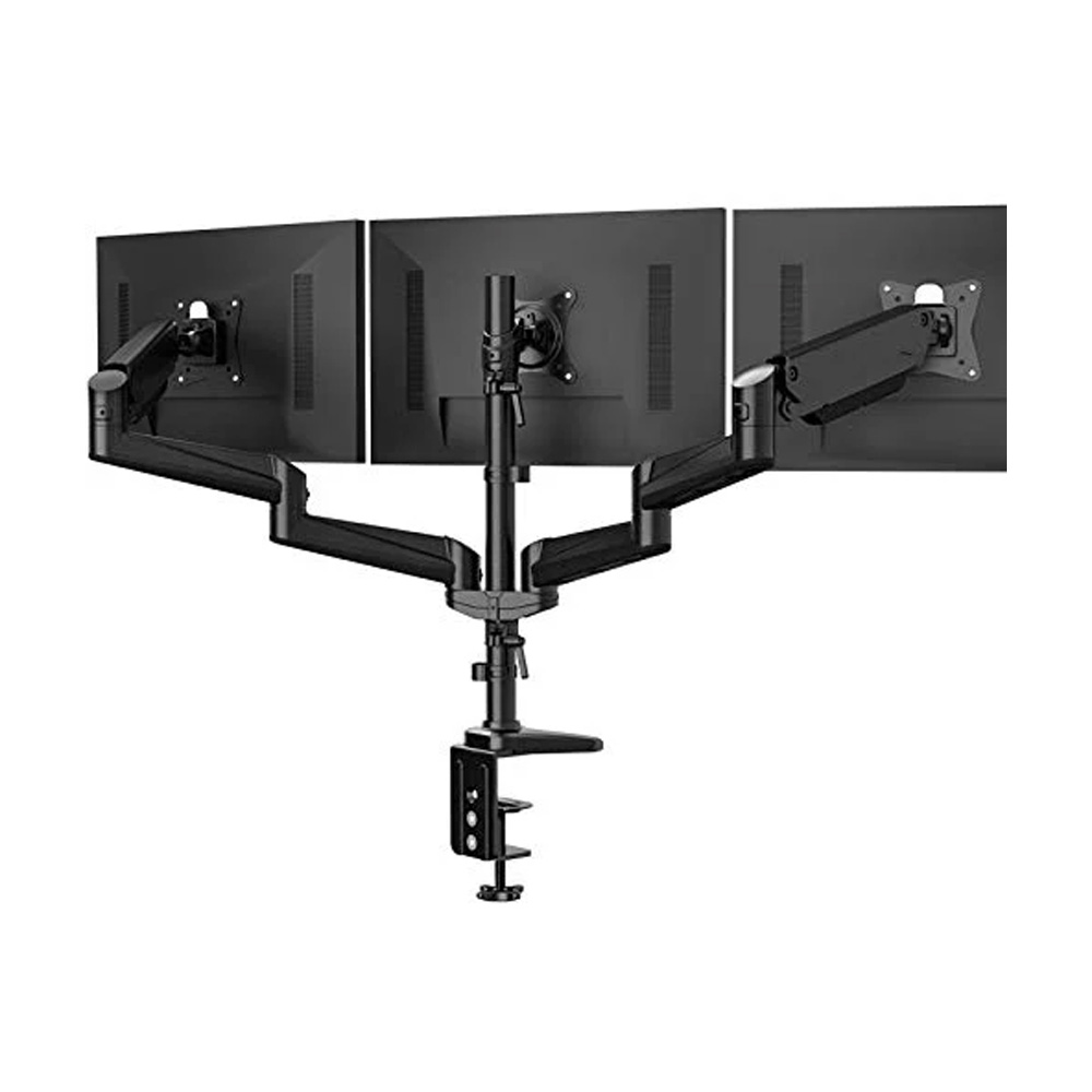 BRAZO TRIPLE PARA MONITOR GMK53-36UW COMPATIBLE CON PANTALLAS DE 17 A 32 PULGADAS - 1