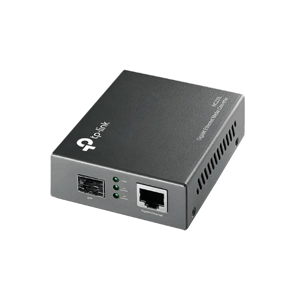 CONVERSOR DE MEDIOS TP-LINK OMADA MC420L 1 PUERTO SFP+ 1 PUERTO RJ45 10GBPS - 1