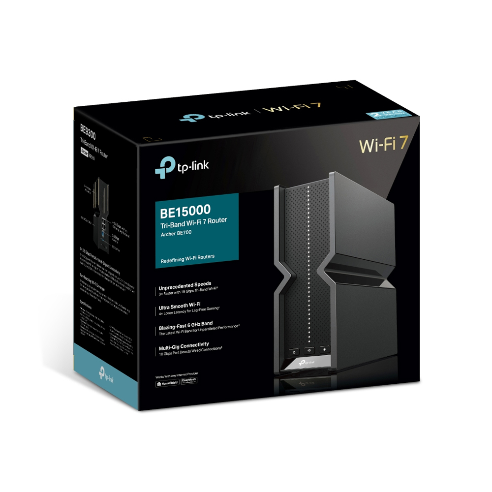 ROUTER TP-LINK ARCHER BE700 BE15000 TRI BANDA WIFI7 VELOCIDAD - 1