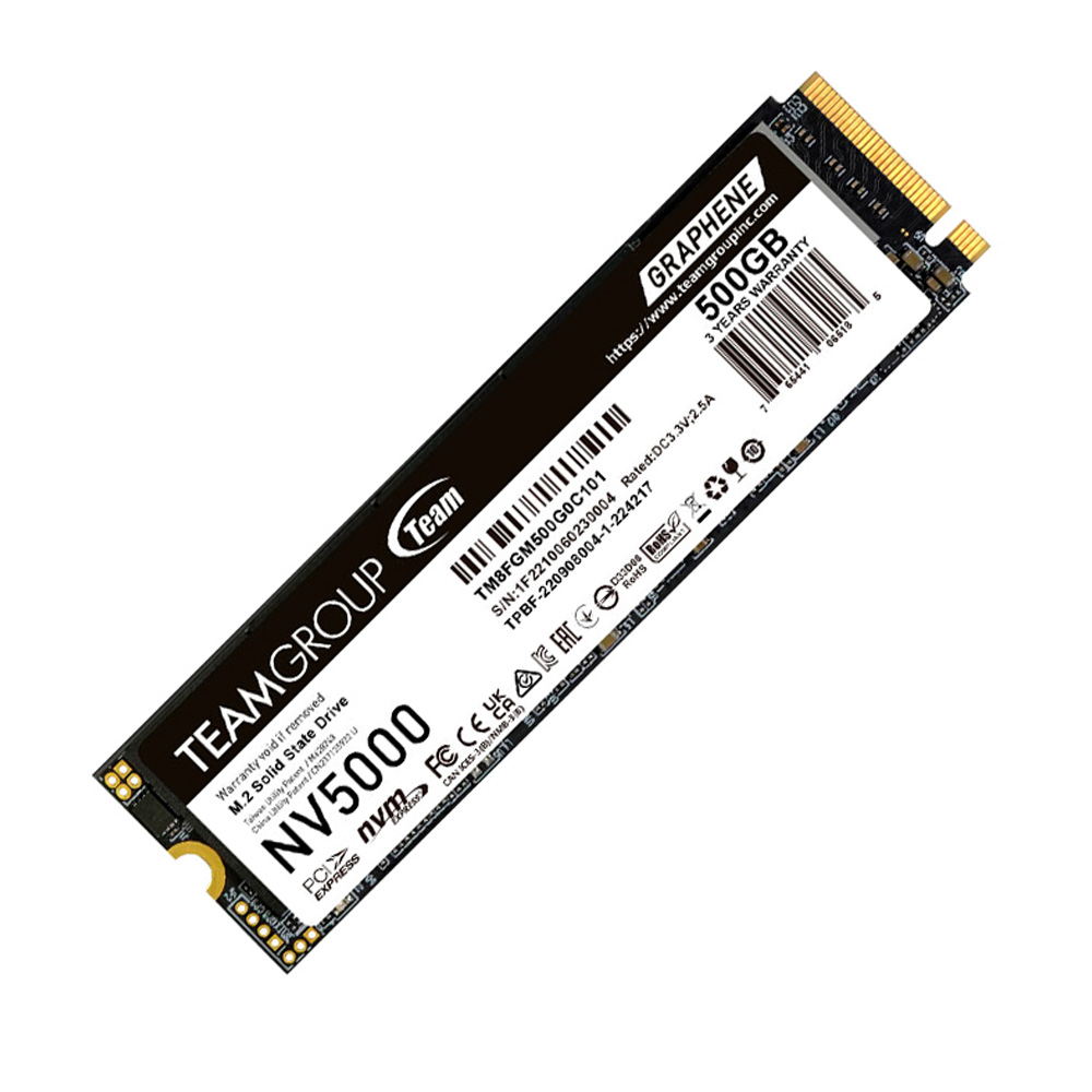 UNIDAD EN ESTADO SÓLIDO TEAMGROUP NV5000 500GB VELOCIDAD 4500 MBS - 1