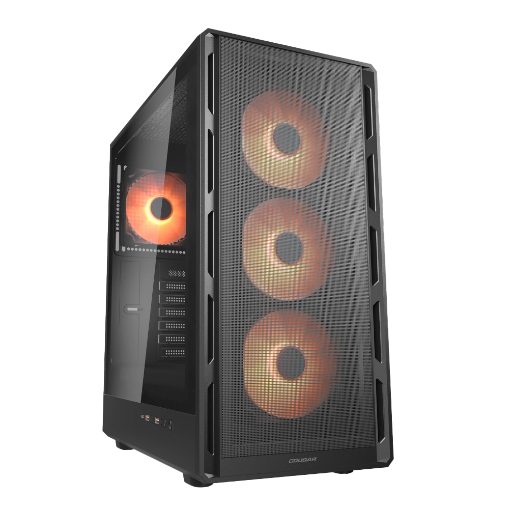 CASE MID TOWER COUGAR AIRFACE PURE PRO CON VENTILACIÓN OPTIMIZADA - 1