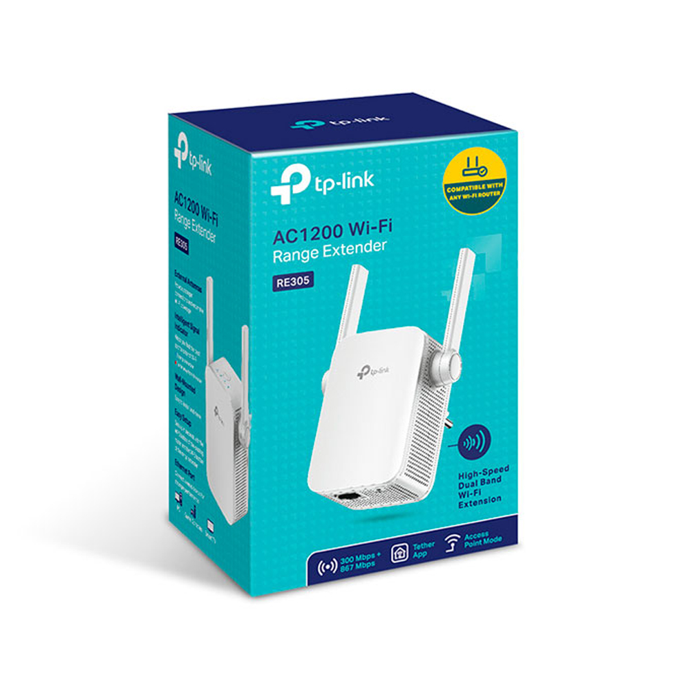 EXTENSOR TP-LINK RE305 AC1200 DOBLE BANDA WIFI 1200 MBPS - 1