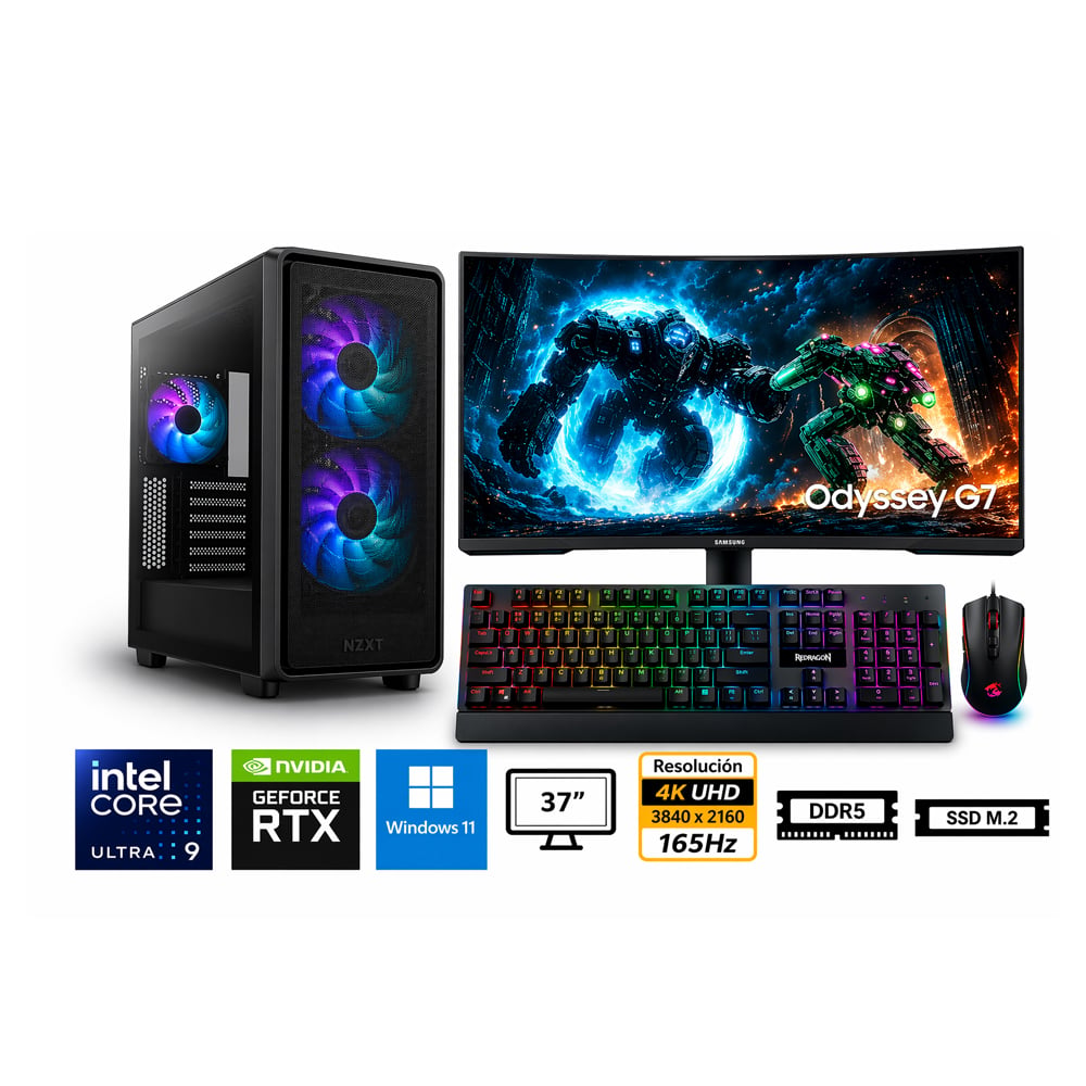 PC CORE ULTRA 9 285K PROPC FRAME 500 32|2TB|37' GEFORCE RTX 5080 16GB, W11PRO - 1