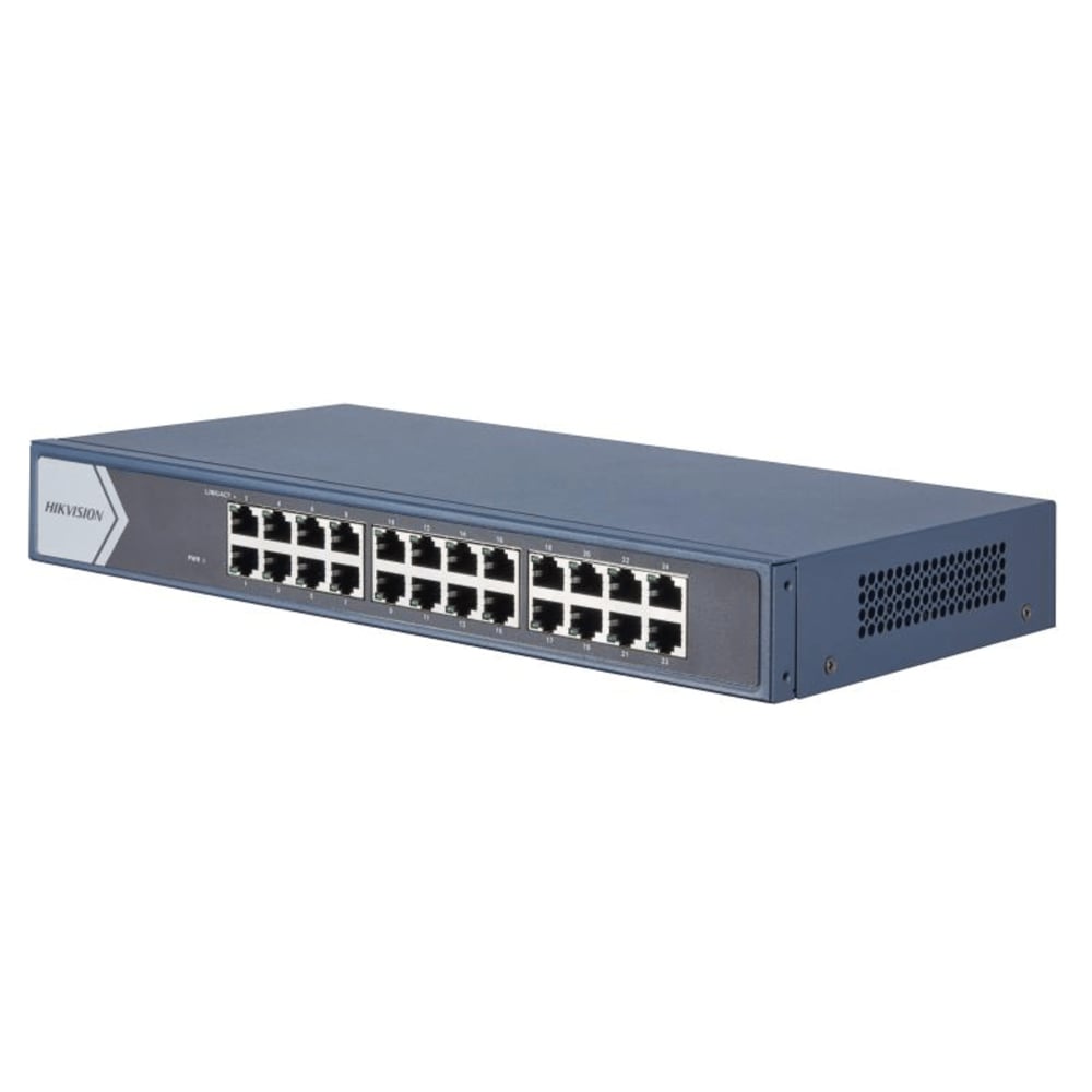 SWITCH HIKVISION 24 PUERTOS 10/100/1000 MBPS METÁLICO - 1