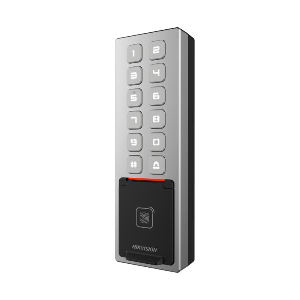TERMINAL DE CONTROL DE ACCESO HIKVISION DS-K1T805EBFWX BLUETOOTH WI-FI ETHERNET IP65 - 1