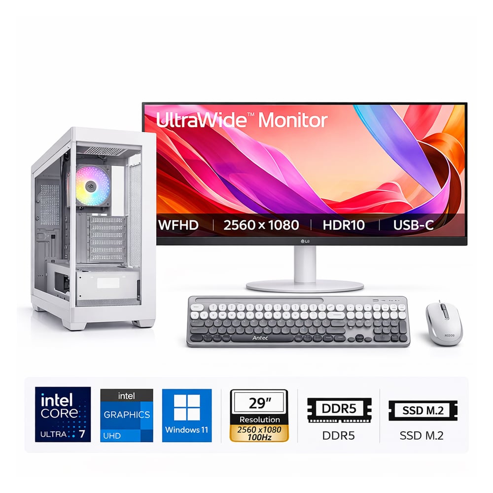 PC CORE ULTRA 7 265K PROPC CX300 16|1TB|27' GRAFICOS INTEL , W11HOME - 1