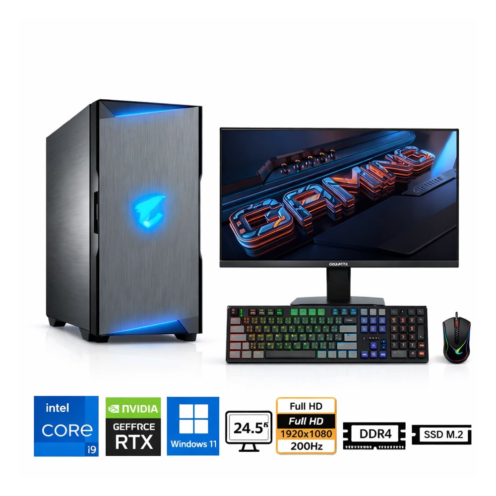 PC CORE I9-12900KF PROPC AC300G 16|1TB|24.5' GEFORCE RTX 5050 8GB, W11HOME - 1