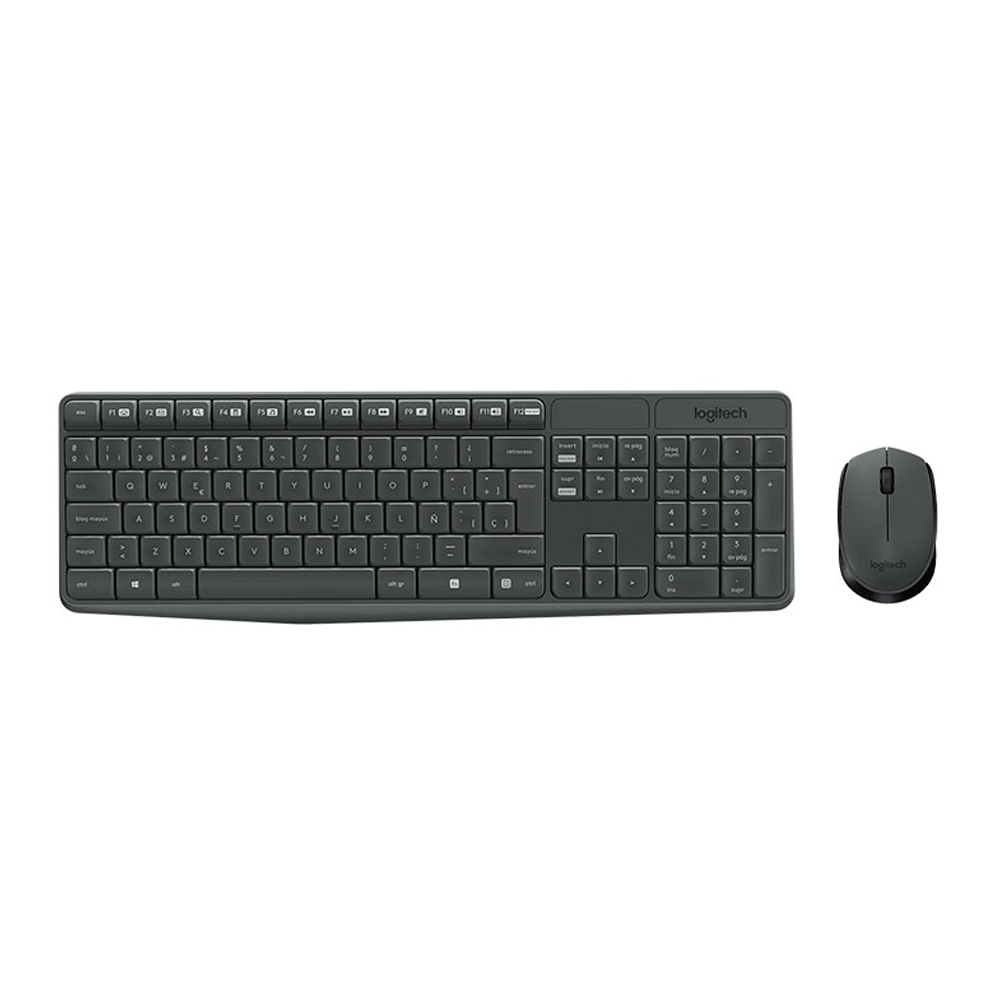 TECLADO Y MOUSE LOGITECH MK235 WIRELESS CONECTIVIDAD INALÁMBRICA - 1