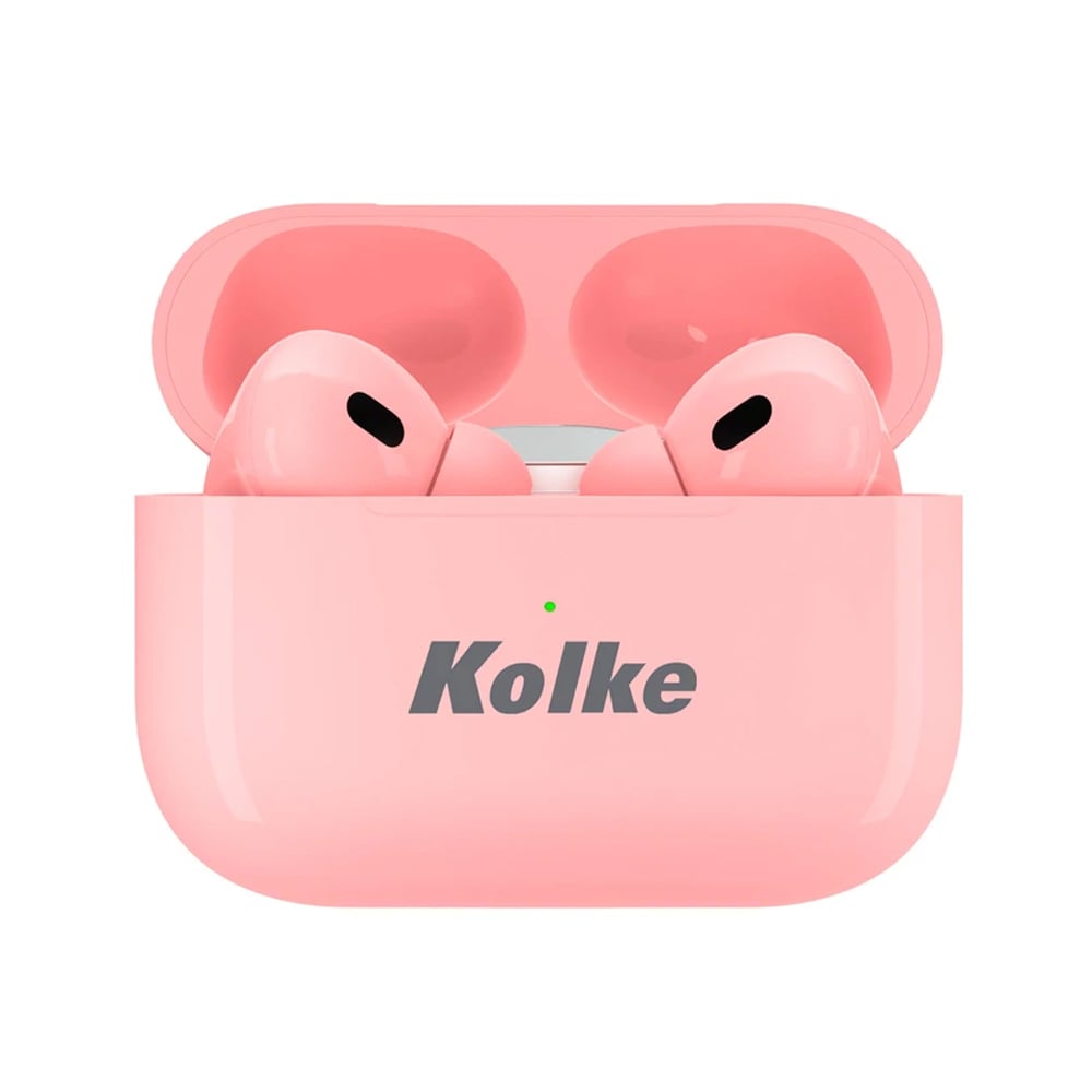 AUDÍFONOS INALÁMBRICOS KOLKE KAB-657-PI CONECTIVIDAD TWS ROSADO - 1