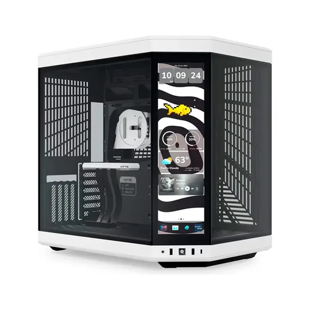 CASE HYTE Y70 TOUCH INFINITE CAPACIDAD 14.9' COLOR PANDA - 1