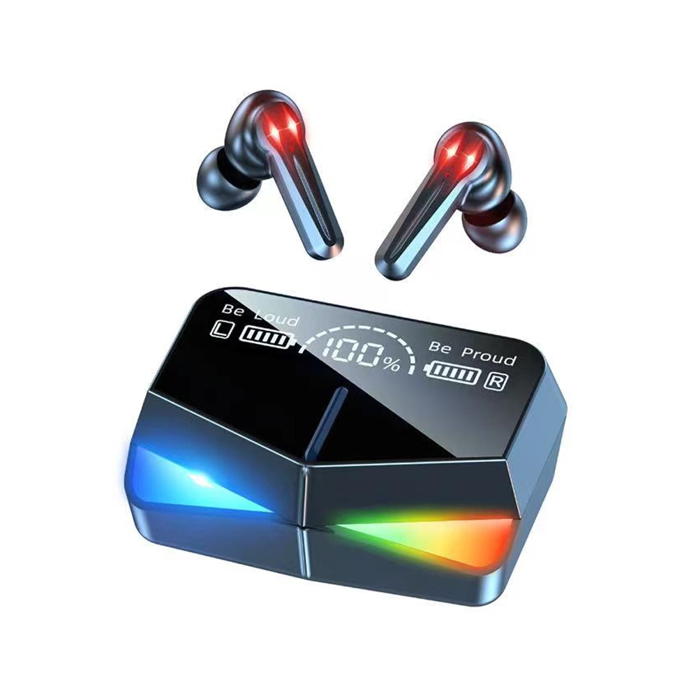 AUDÍFONOS INALÁMBRICOS KOLKE KAB-676 BLUETOOTH CON ESTUCHE DE CARGA Y PANTALLA LED - 1