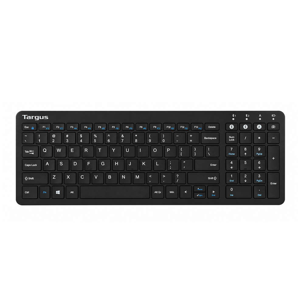TECLADO BT TARGUS AKB863ES ANTIMICROBIAL COMPACTO CONECTIVIDAD BLUETOOTH - 1
