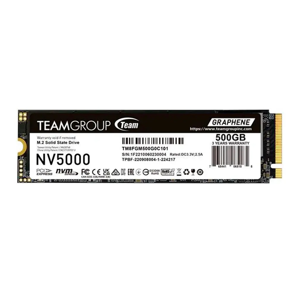 UNIDAD SSD M.2 PCIE TEAMGROUP NV5000 G4 500GB - 1