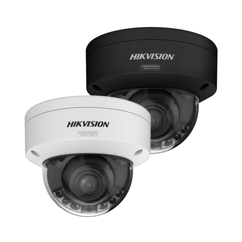 CÁMARA IP HIKVISION COLORVU 8MP DOMO 2.8-12MM CON ILUMINACIÓN HÍBRIDA Y RESISTENCIA NEMA4X - 1