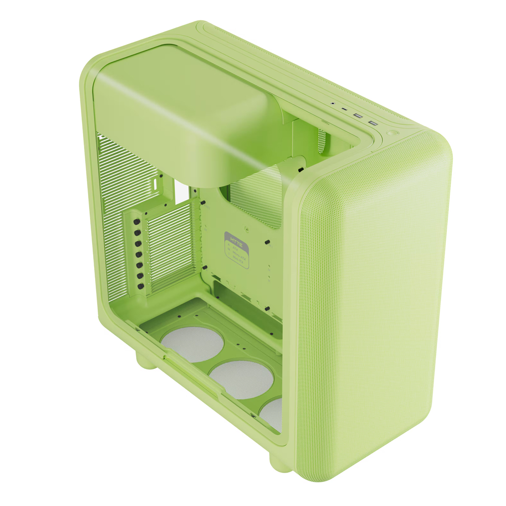 CASE MT HYTE X50 TG MATCHA - AUMENTO DE VENTILACIÓN - 1