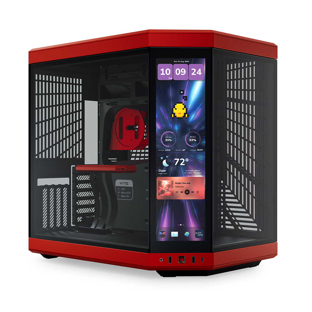 CASE MT HYTE Y70 TOUCH INFINITE 14.9'' CAPACIDAD COLOR BLACK CHERRY - 1