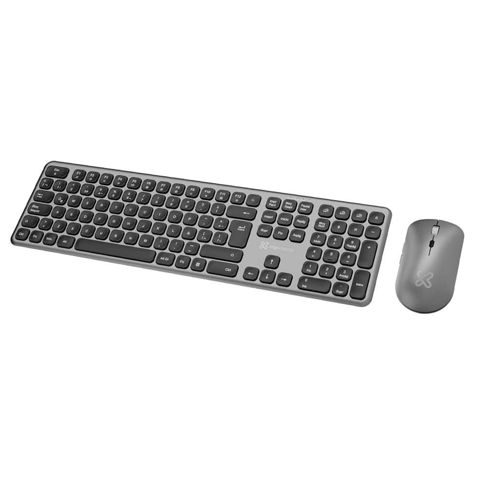 TECLADO Y MOUSE INALÁMBRICO KLIP XTREME KBK-850 BLUETOOTH DISTRIBUCIÓN ESPAÑOL LATINOAMÉRICA - 1