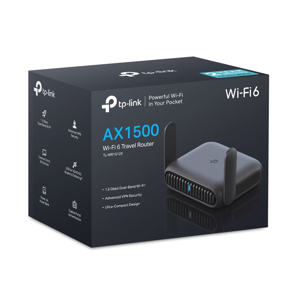 ROUTER TP-LINK TL-MR108 AX1500 WI-FI 6 VELOCIDAD 1500 MBPS - 1