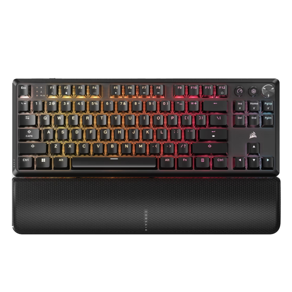 TECLADO GAMING CORSAIR K70 CORE TKL WIRELESS RGB MECÁNICO CON RETROILUMINACIÓN RGB - 1