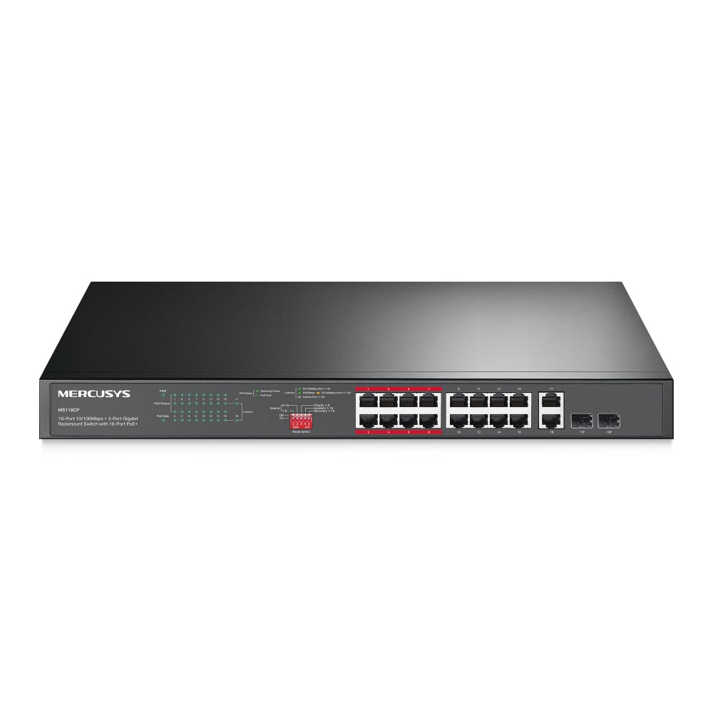 SWITCH TP-LINK MS118CP 6 PUERTOS 10/100MBPS - 1