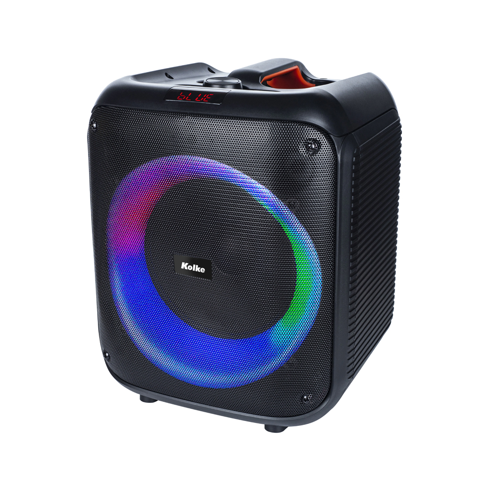 PARLANTE PORTÁTIL BLUETOOTH KOLKE KPB-631 CON ILUMINACIÓN LED RGB - 1