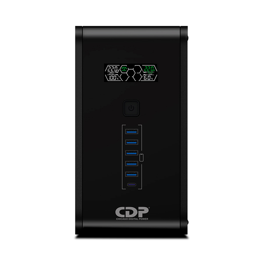 UPS CDP R-SMART 2010I 2000VA 1200W 5 PUERTOS USB - 1