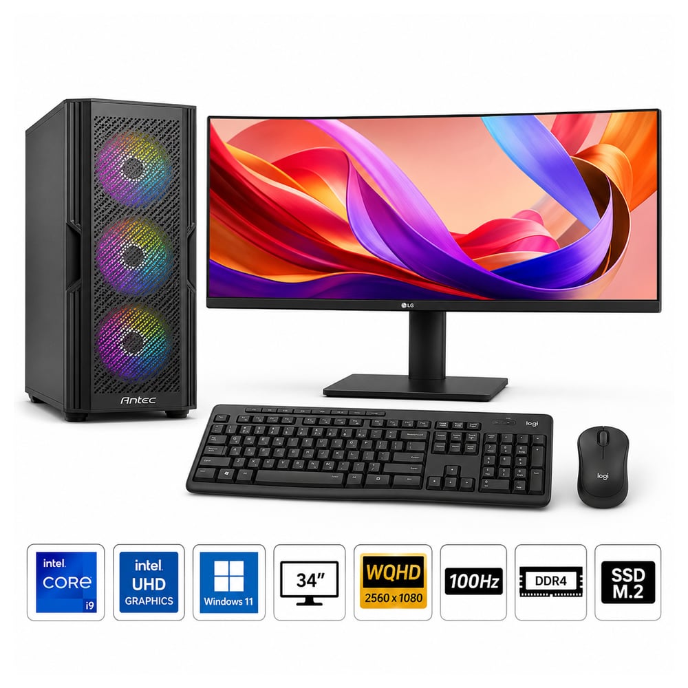 PC CORE I9-12900 PROPC AX90 16|1TB|32' GRAFICOS INTEL, W11HOME - 1